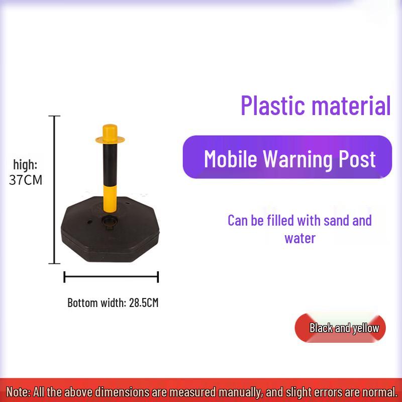 Luruijing Movable Reflective Traffic Warning Barrier Post