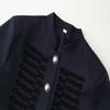 Cross-border wholesale spring new products women's fashion single-breasted stand-up collar European and American style short jacket