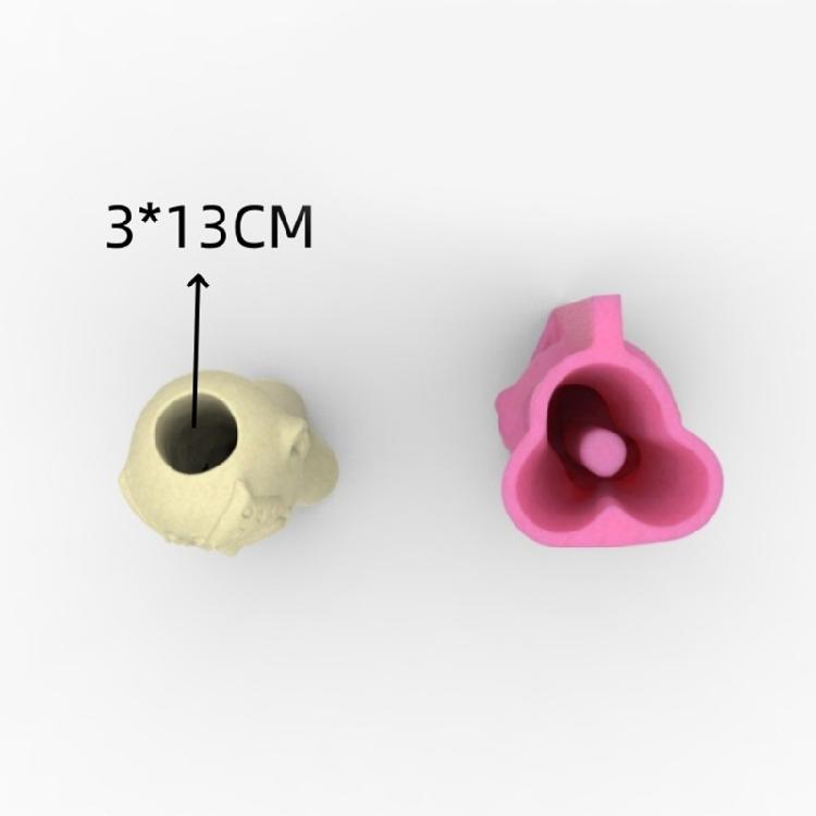 Customizable Girls Mask Sturdy Silicone Mould for Craft Supplies Flower Pots and Pen Holders from Resin Decoration