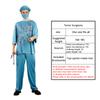 Bloodstained Halloween Costumes Horror Nurse Outfit Men Women Doctor Terroristic Medical Staff Adult Cosplay Stage Performance
