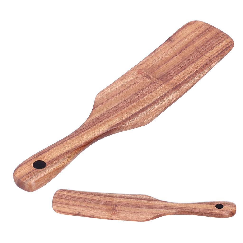 Wooden Frying Spatula Beefsteak Shovel Spurtle Tableware Kitchen Cooking Utensil