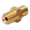 Oil Feed Restrictor Fitting  Corrosion Resistant Turbo Oil Feed Fitting AN4 M12x1.5mm Prevent Oil Leakage Brass for Car