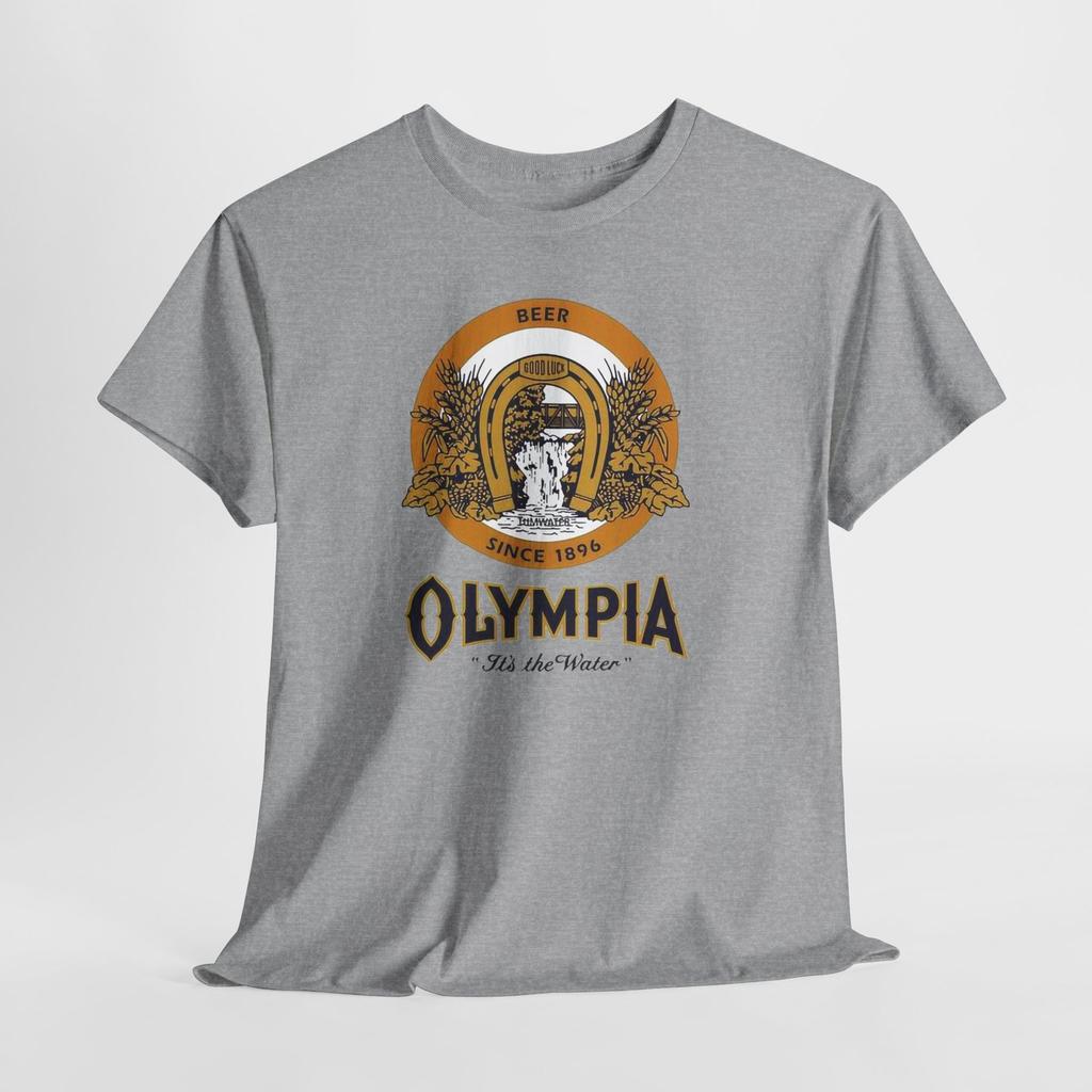Olympia Beer Since 1896 "It's the Water" Pure Tum Water, Unisex T-Shirt