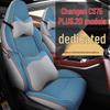 Changan CS75PLUS Universal All-Season Linen Seat Cover Cushion