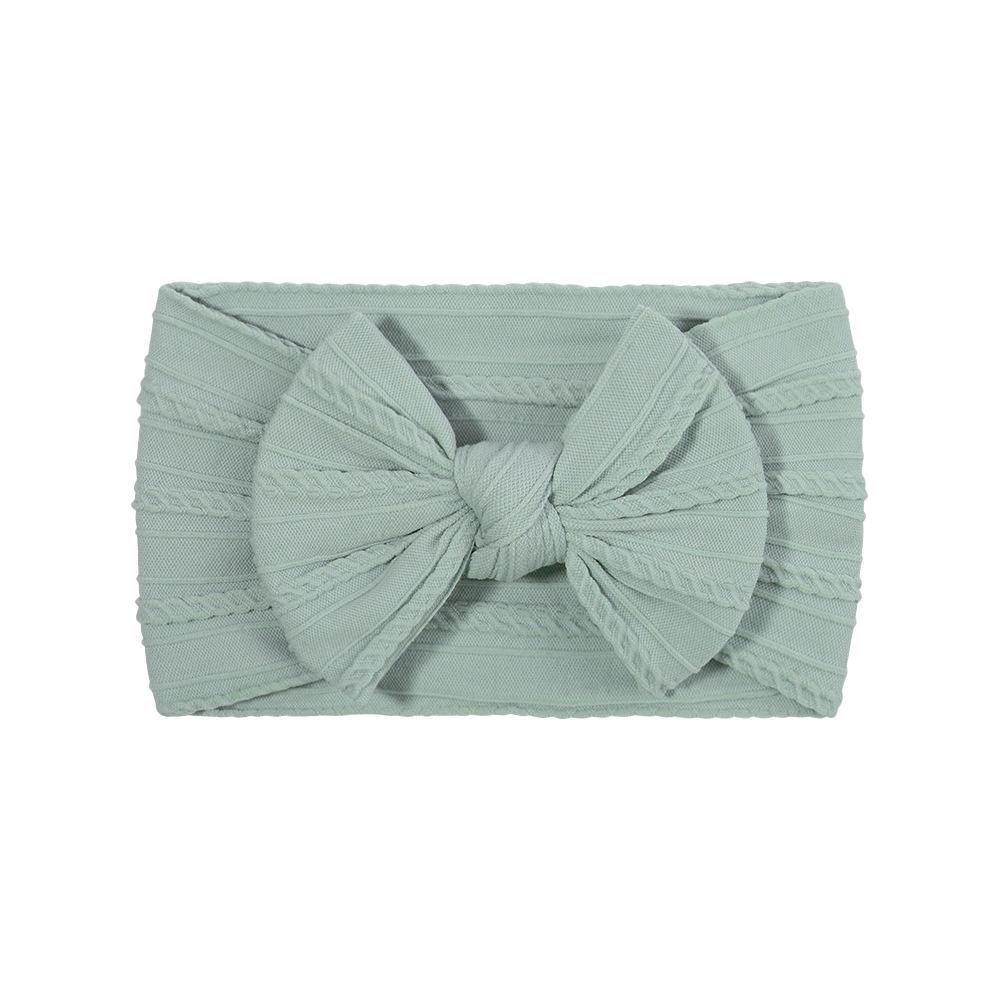 Baby Headband, Elastic Wide Brim Bow Children's Headband