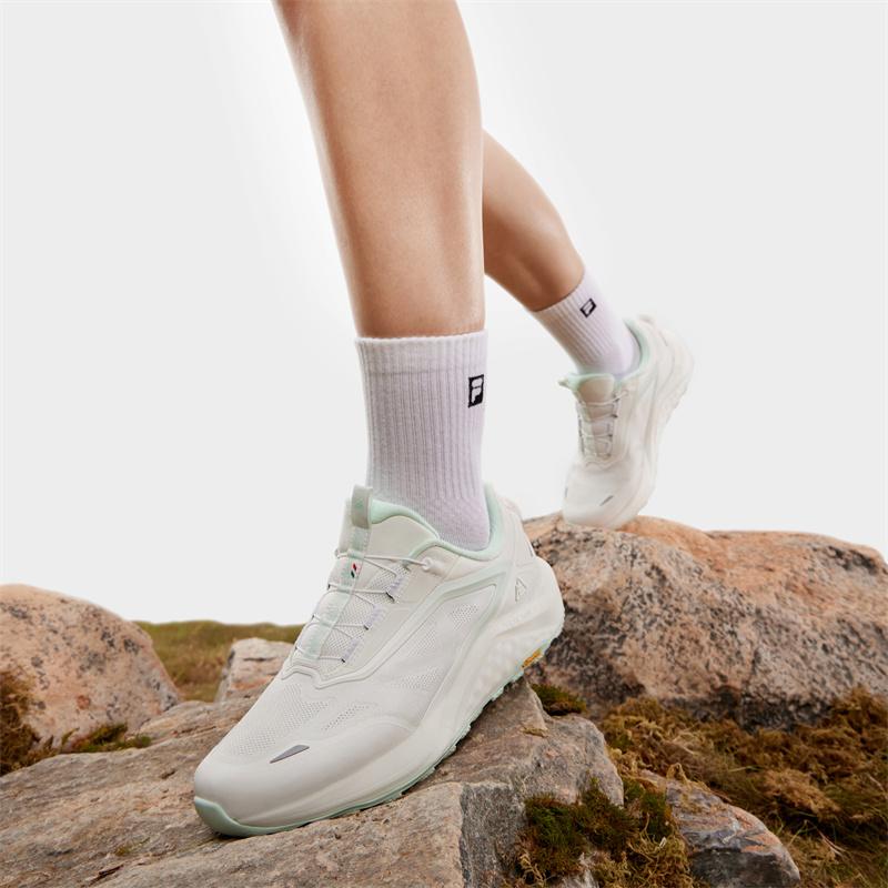 New FILA BOA Low Top Outdoor Shoes Women's Bright White A12W431204FBW