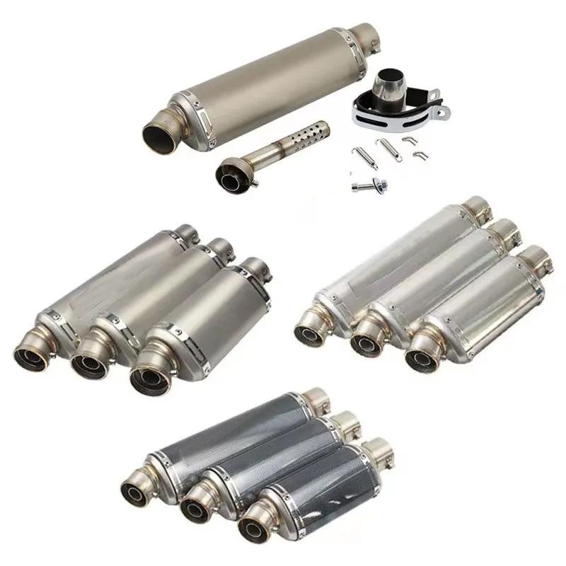 Compatible Exhaust Pipe for Yamaha R3/R6/R15, Kawasaki Ninja 250/400, Duke 200, RC 390