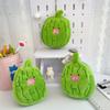 Soft Funny Creative Vegetable Plush Wallet Pendant Lovely Bitter Melon Keychain Green Doll Decorate Birthday Gift