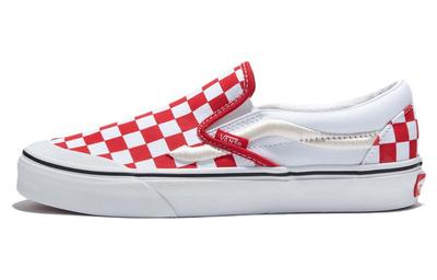 Slip-On Classic 138 'Sidestripe - Red Checkerboard' VN000BW39Y1