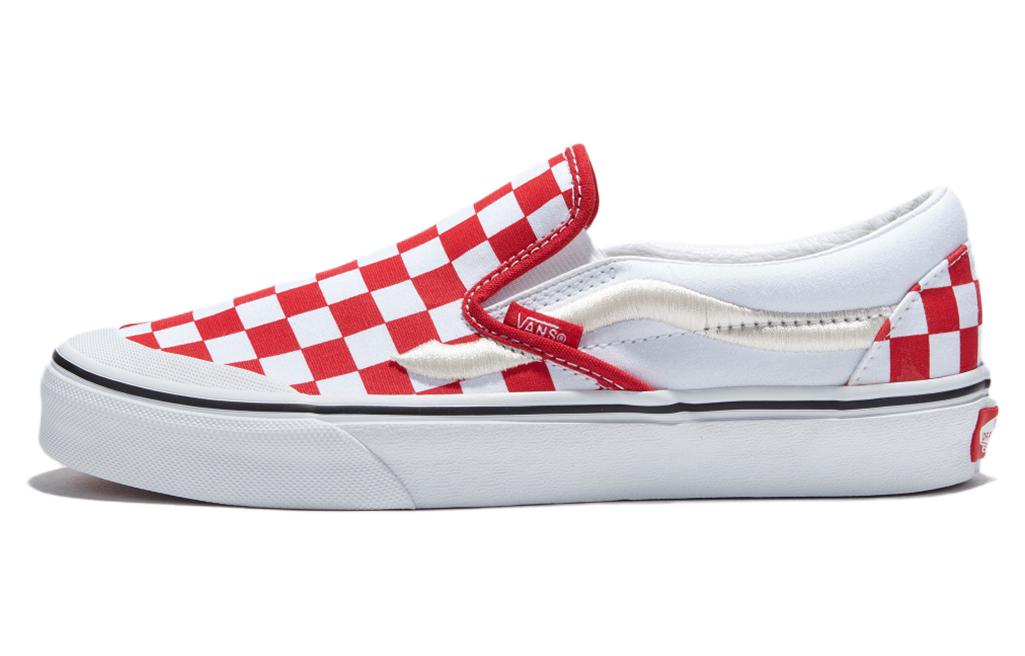 Slip-On Classic Vans 138 Sidestripe - Red Checkerboard VN000BW39Y1 42