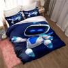 ASTRO BOT Kit Biancheria da Letto Cartone Animato Affascinante Kit Copripiumino Misura Singola Misura Matrimoniale Letto Misura King Size Kit Letto Ragazzi Adulti Camera da Letto Copriletto Federa