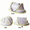 1 Set Medium Size Child Friendly Sunshading Shelter Tent With Reinforced Frame And Travel Design with Bag