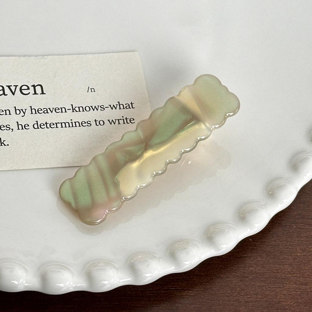 Style Charming Korean Cloud Acetate Hair Clips Perfect For Casual And Looks Fashionable