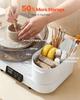 Pottery Wheel for Adults, 36 and 28 cm Turntables, 450W Electric Table Top Pottery Wheel with Foot Pedal, 30-300 RPM Adjustable Speed, Aluminum Body,