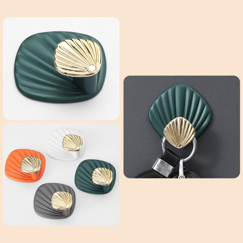 Durable Adhesive Hook Towels Bags Caps Organizer Hook Hanger Nail Drilling Free