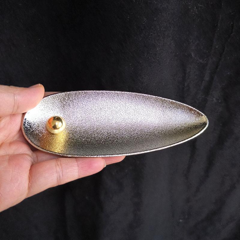 Japanese Alloy Incense Burner Metal White Sage Incense Sticks Holder Zen Household Home Decor Ornaments Ashtray