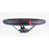 Universal 14 Inch 350mm Suede/PVC/PU Car Aluminum Racing Steering Wheels Deep Corn Drifting Sport Auto Steering Wheel With Logo