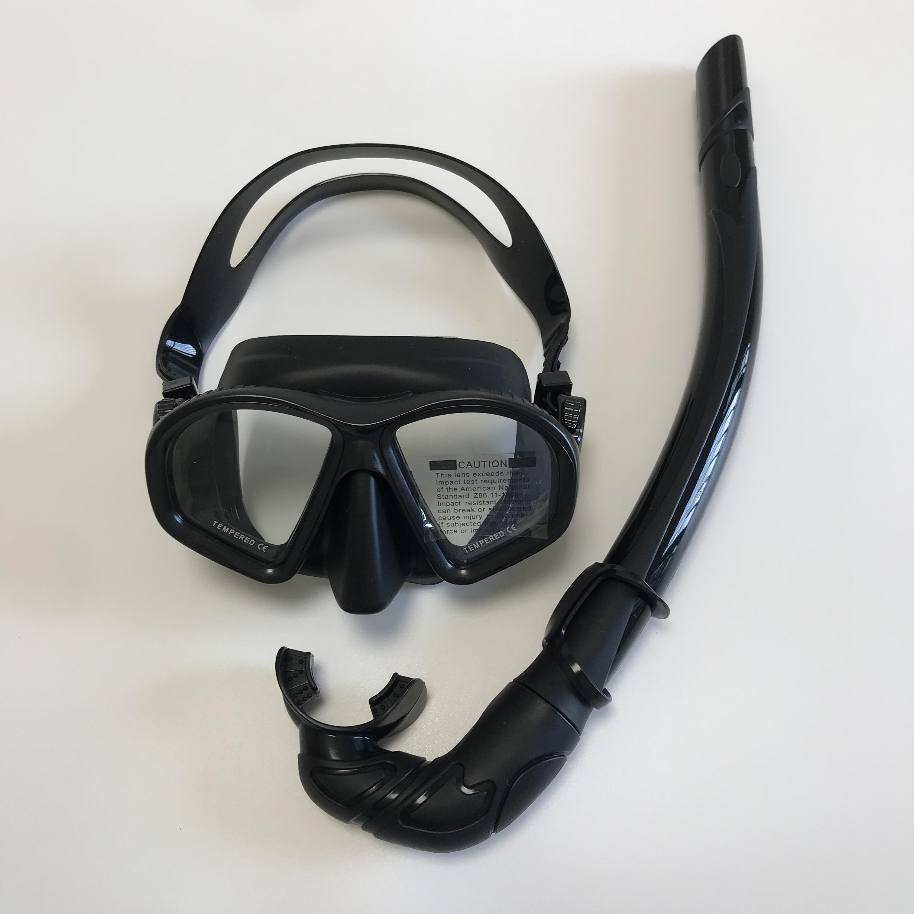 Diving Snorkeling Gear Snorkel Mask Scuba Set Scuba Diving Mask Snorkeling Set Swimming Goggles