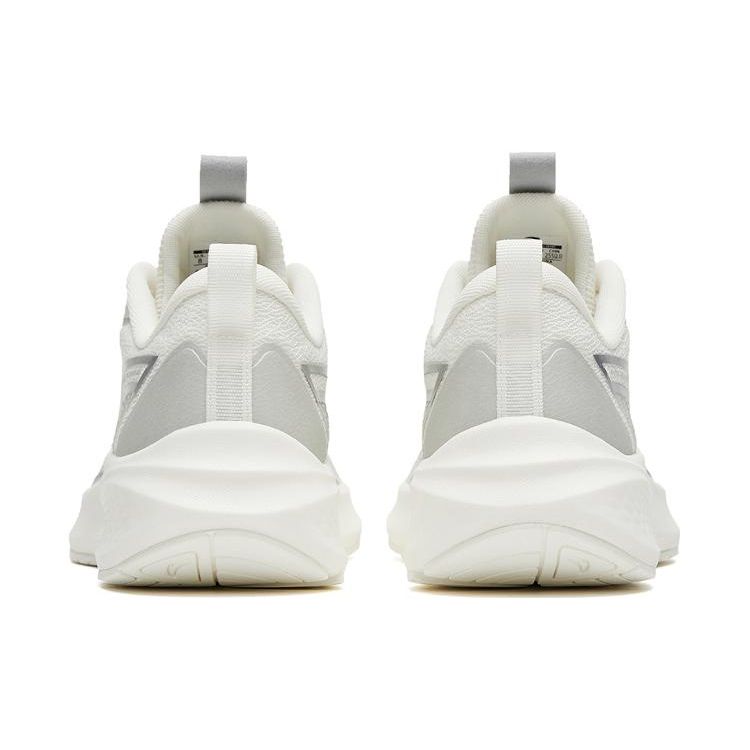 Anta Running Series Asphalt 99 Non-Slip Durable Low-Top Running Shoes Men Sneakers Silver White 912325519-1