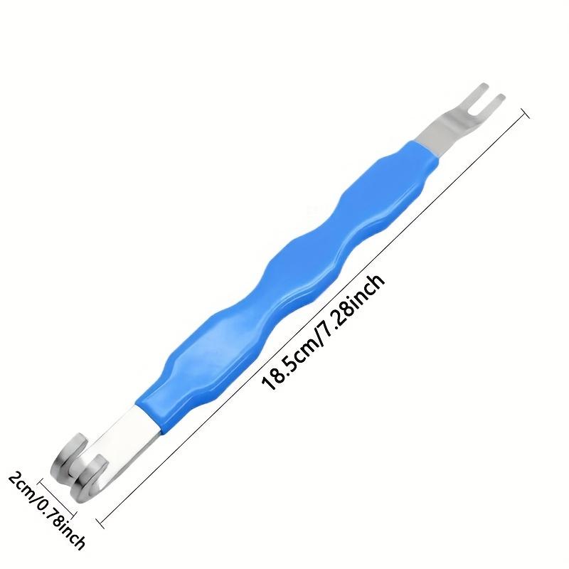 1pc Automotive Electrical Clip Removal Tool – Durable Metal Terminal Connector Separator with & Handles for Car Repair and Maintenance