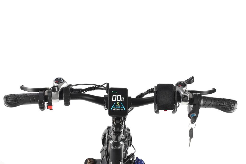 PHILODO H8 All-Terrain Elektrofahrrad 48V26Ah Akku 3000W Motor Doppelmotor 26 Zoll Breitreifen 150KG Zuladung E-Mountainbike Für Erwachsene Mit Anhängersitz