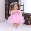 55cm Reborn Babies Doll Full Silicone Vinyl Girl Newborn Dolls Reborn Girl Gifts Early Educational Playmate KEIUMI Toy