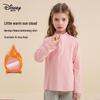 Tricou Disney pentru Copii cu Fermoar pe Jumătate și Căptușeală din Fleece, cu Mânecă Lungă
