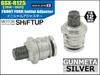 SHFIT UP GSX-R125 (2018-2023) SILVER/GUNMETA 280065-09 Motorcycle Equipment Initial Adjuster
