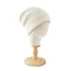 Merino fine pure wool autumn and winter cold hat, soft, comfortable and warm knitted beanie, versatile