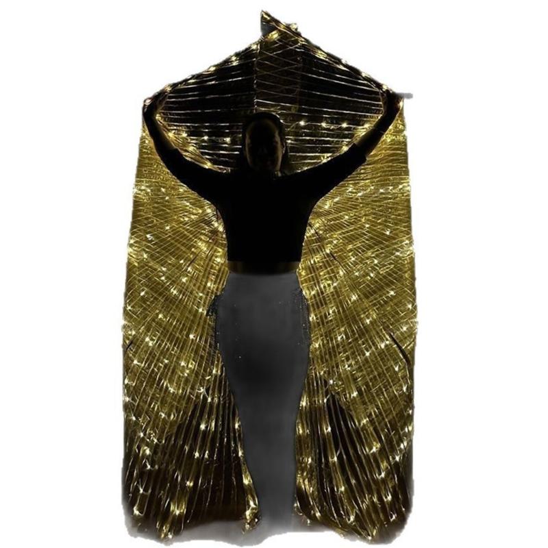 

Illuminated Led Fairys Wing for Kids and Adults Glowing Butterfly Wing for Enchanting Parties and Event Angel Wing 1 жовтий