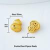 Vintage Brass Filigree Pearl Spacer Beads for Handmade DIY Bracelets