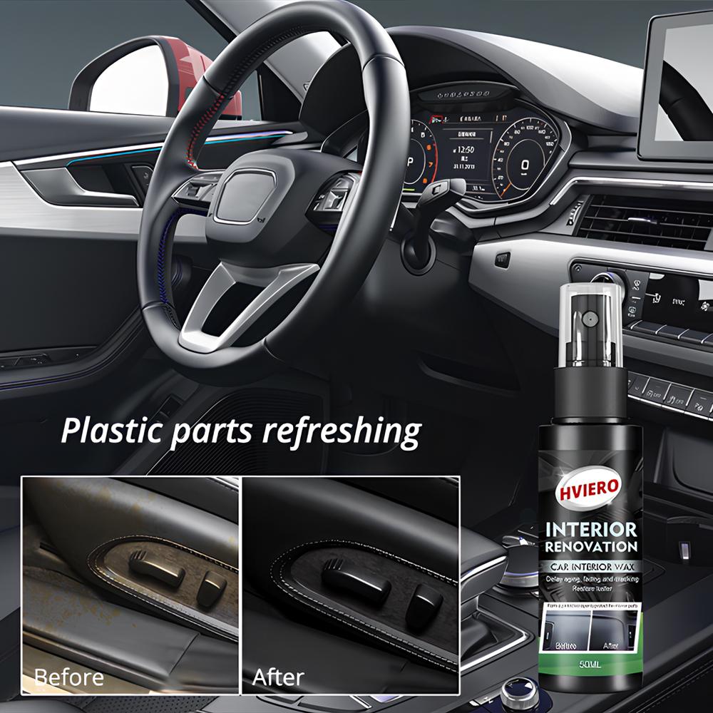 Eelhoe Plastic Restore Agent for Home Car Interior Part Paint Polish Retreading Auto Refurbishing Maintenance Wash Accessories