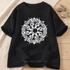 Summer Casual Fashion Totem Graphic Print Tshirts Womens Clothing Vintage Minimalist ONeck Short Sleeve Tops Tshirts
