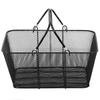 Mesh Shopping Baskets with Handles Metal Shopping Basket 12PCS Portable