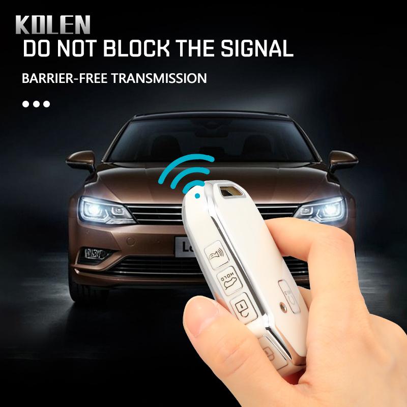 Tpu Car Remote Key Case Cover Shell Fob For Kia K3 Kx3 Kx7 K5 Sportage Carnival Mpv Telluride Sx Gt Line Keyless Car Accessories