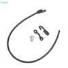 2Sets 18" Marine Boat Fishing Rod Tamer Strap Adjustable Elastic Rope Hook Fixing Buckle Set Deck Mount Connector Canoe Kayak