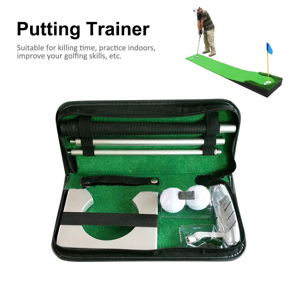 Buy Portable Golf Putter Putting Trainer Set Indoor Training Equipment