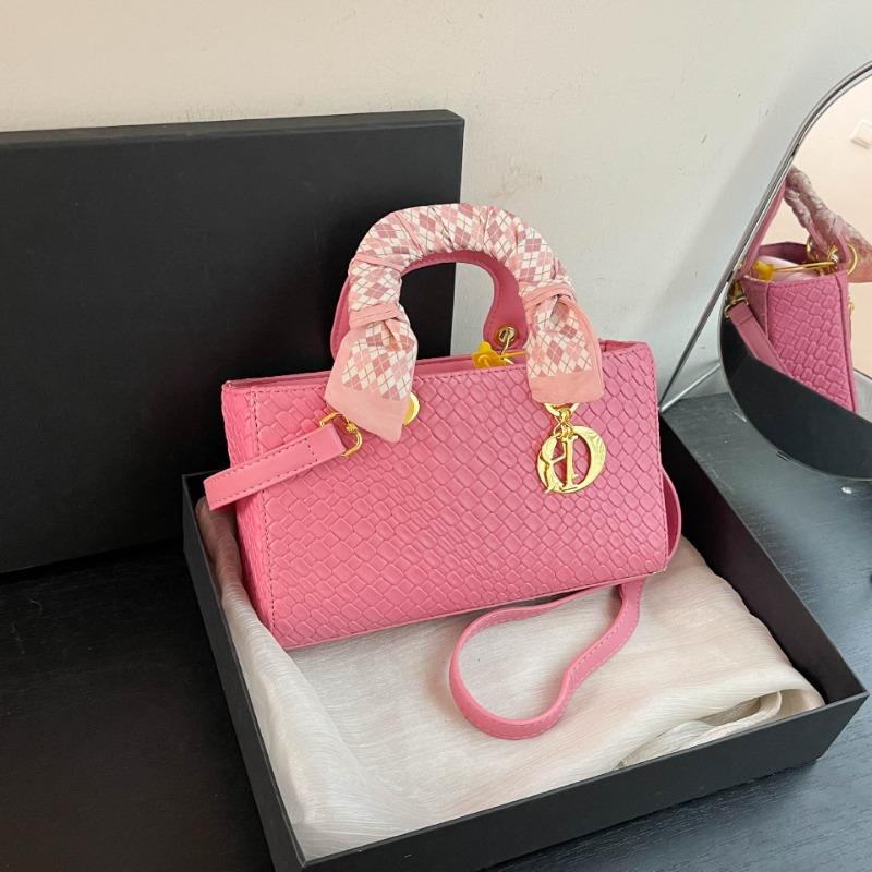 Today's Popular Small Bags, Women's New Silk Scarves, Women's Hand-held Princess Diana Bags, Versatile Single Shoulder Diagonal Span Bags