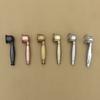 Traditional Retro Vintage Style Handheld Shower Head Water Saving Brass Color Metal Telephone Design