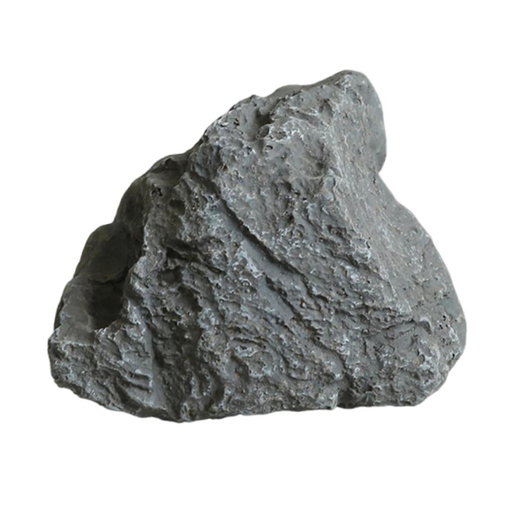 Fake Landscape Rock Yard Ornament Irregular Fiberglass Lightweight Realistic Highly Simulation Accessory Garden Decoration