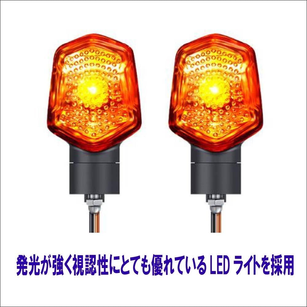 Honda ZOOMER X / MSX125 Compatible Turn Signal, Genuine Type, High Brightness, Amber Light/Clear