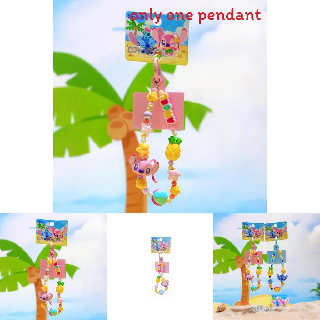 Stitch Serie Plajă de Vară Pandantiv Telefon Rășină Breloc Pentru Copii și Adolescenți
