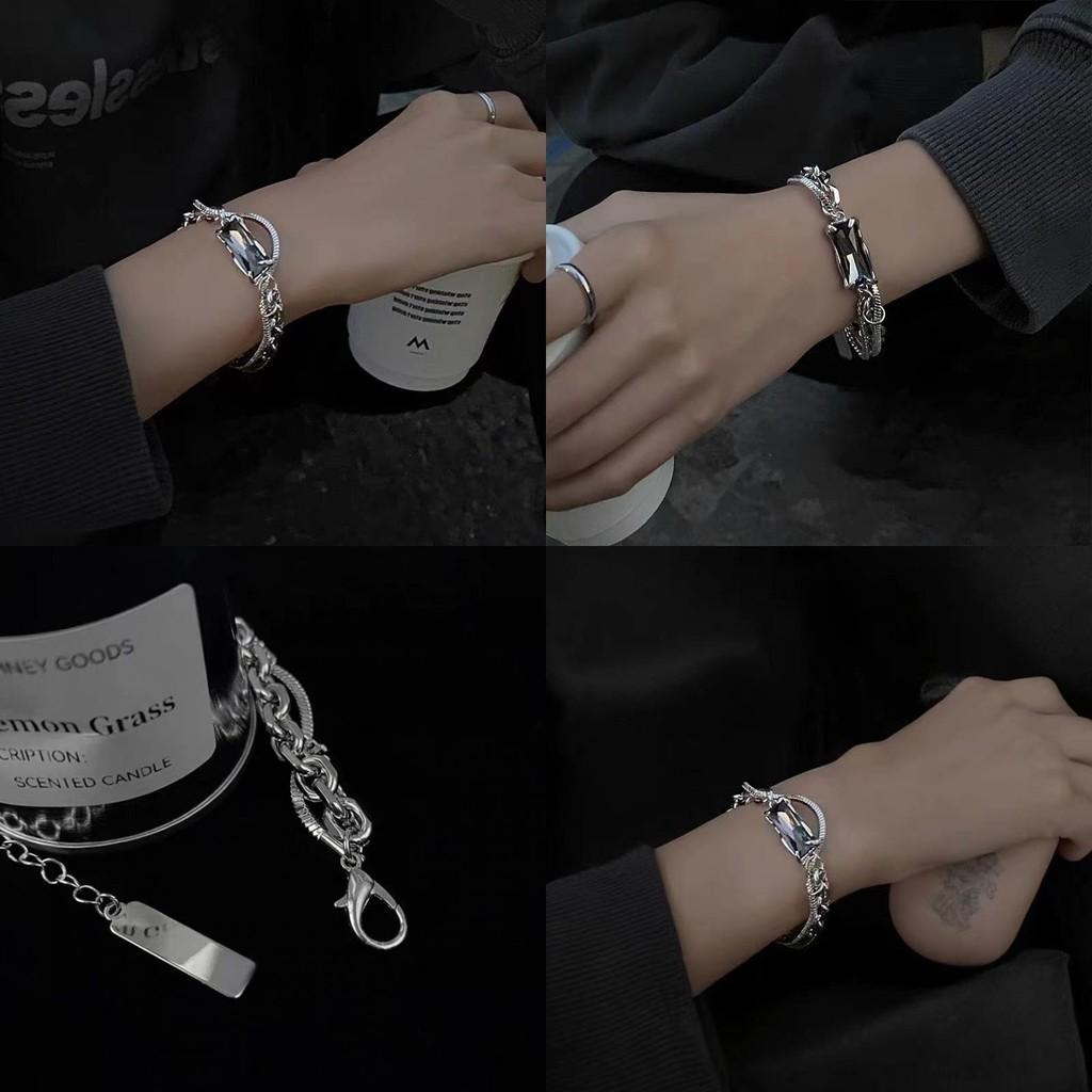 Multilayer Elegant Wrap Bracelet Minimalist Cold Wind Style Couples For