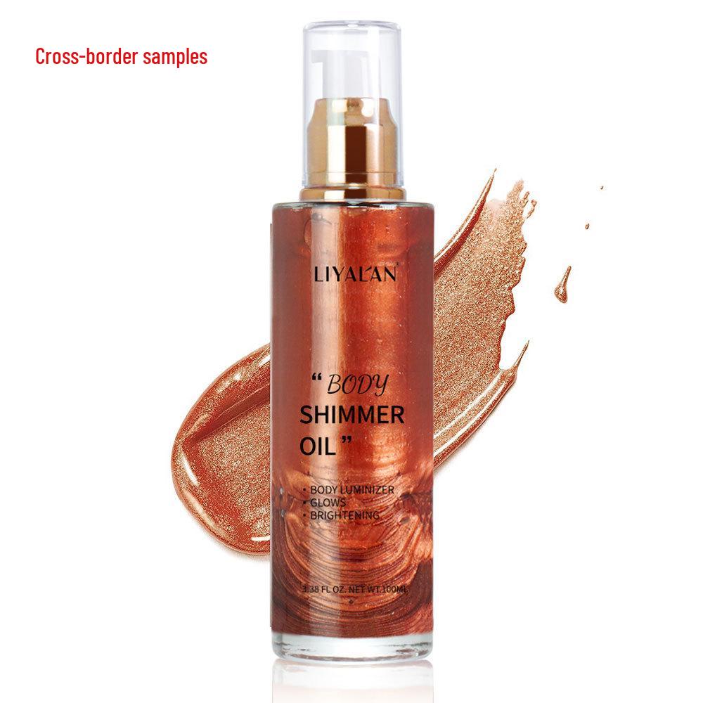 

Блискуча олія для тіла та обличчя - Водостійкий зволожуючий хайлайтер 100ml/3.38 fl.oz