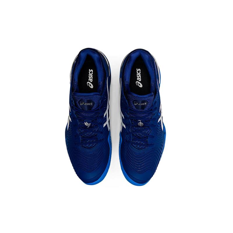 Asics Court Ff Novak Blue Print Camo Sneakers 1041A089-403