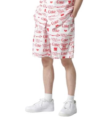 SHORT ICONE COKE Taille M 030 Blanc Homme 783-3113020