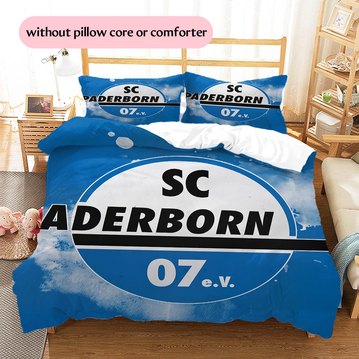 

SC Paderborn 07 Pattern Bedding Quilt Set Home Decoration Gift (1 * duvet cover + 2 * pillowcase without core) 135x200cm