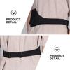VICASKY Instructor Microphone Belt, Adjustable Microphone Transmitter Pouch, Lightweight and Durable, for Waist, Black