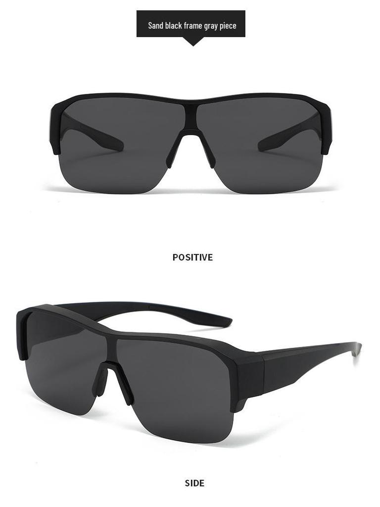 25 New Half-frame Windproof Cycling Sunglasses - Outdoor Sports Goggles P597