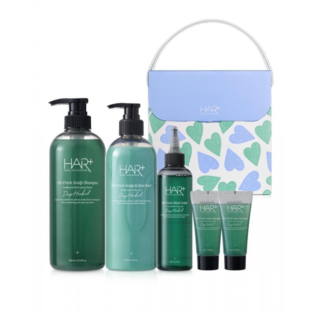 Hairplus Off Fresh Oily Scalp Scaling Keratin Care Gift Set  Hair Loss Relief Function none